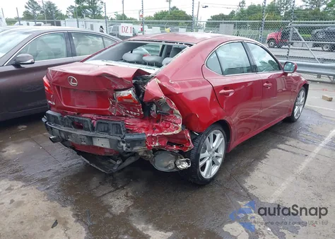 2006 Lexus Is 250 from USA, damaged, VIN JTHBK262865008848
